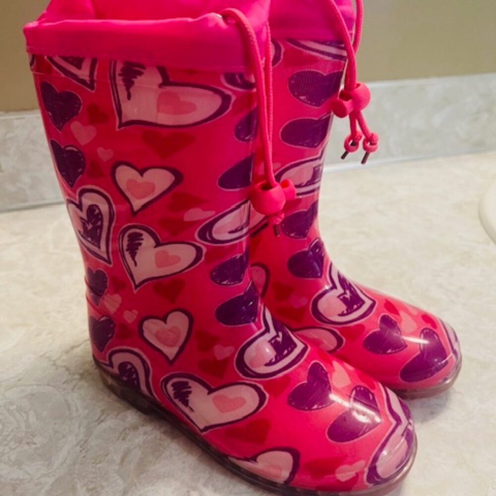 Jelly Bean Rain Boots Size 13
